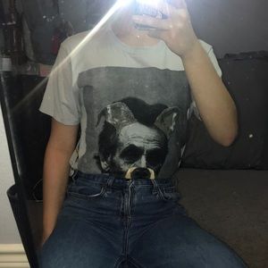 Dog filter Lincoln shirt